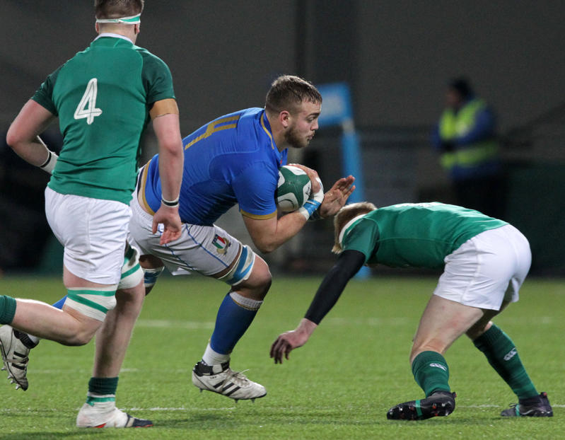 Natwest Sei Nazioni 2018 U20, round 2, Dublino, Donnybrook, Irlanda U20 v Italia U20.